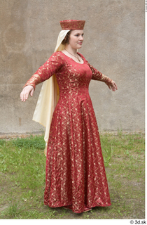 Medieval Castle lady in a dress 1 Castle lady a…
